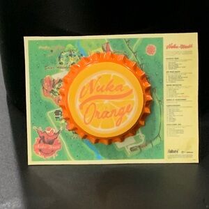 Fallout Nuka Cola Orange Cap Pin